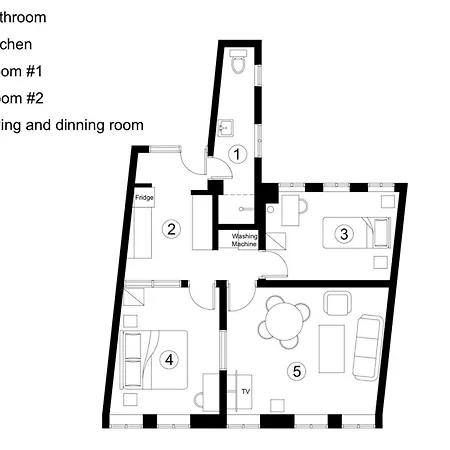 Brooklyn Penthouse * Копенгаген